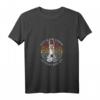 Damen Retro Lama Alpaka Yoga T-Shirt mit V-Ausschnitt – Lustiges Motiv, Geschenkidee für Yoga Fans & Lama Liebhaberinnen