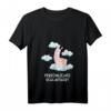 Damen Lama Mein Persönliches Schlafshirt Alpaka T-Shirt mit V-Ausschnitt – Süßes Kinder-Schlafshirt, perfekt als Weihnachts- und Geburtstagsgeschenk
