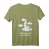 Damen Lama Mein Persönliches Schlafshirt Alpaka T-Shirt mit V-Ausschnitt – Süßes Kinder-Schlafshirt, perfekt als Weihnachts- und Geburtstagsgeschenk