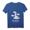 Damen Lama Mein Persönliches Schlafshirt Alpaka T-Shirt mit V-Ausschnitt – Süßes Kinder-Schlafshirt, perfekt als Weihnachts- und Geburtstagsgeschenk