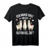 Ich mag halt Alpakas, ok? Lustiges Alpaka T-Shirt für Kinder, Damen & Herren – Perfektes Geschenk zu Weihnachten & Geburtstag