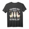 Ich mag halt Alpakas, ok? Lustiges Alpaka T-Shirt für Kinder, Damen & Herren – Perfektes Geschenk zu Weihnachten & Geburtstag