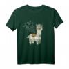Alpaka Tier Geschenkidee Musik Notenschlüssel Lama T-Shirt – Perfekt für Tierliebhaber, Lama-Fans & Musikliebhaber als Weihnachts- oder Geburtstagsgeschenk
