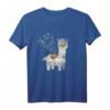 Alpaka Tier Geschenkidee Musik Notenschlüssel Lama T-Shirt – Perfekt für Tierliebhaber, Lama-Fans & Musikliebhaber als Weihnachts- oder Geburtstagsgeschenk