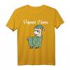 Lustiges Lama Pyjama Schlafenszeit Lama Pyjama Alpaka T-Shirt – Perfektes Geschenk für Lama-Fans, Kinder & Tierliebhaber