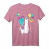 Kinder Geburtstag 9 Jahre Lama Alpaka T-Shirt – Lustiges Geschenk für Mädchen und Jungen zum Neun Geburtstag