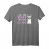 Ich bin nicht herrisch - Lustiges Lady Boss Lama T-Shirt mit Sarkasmus und inspirierendem Zitat für Frauen