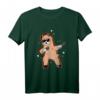Dabbing Alpaca Lama Geschenk T-Shirt – Lustiges Trend-T-Shirt für Tierliebhaber & Lama Fans