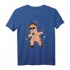 Dabbing Alpaca Lama Geschenk T-Shirt – Lustiges Trend-T-Shirt für Tierliebhaber & Lama Fans
