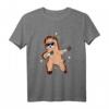 Dabbing Alpaca Lama Geschenk T-Shirt – Lustiges Trend-T-Shirt für Tierliebhaber & Lama Fans
