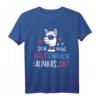 Alpaka T-Shirt – Lustiges Tiermotiv, Hochwertige Tierbekleidung für Tierliebhaber und Alpaka Fans