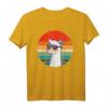 Lustiges Alpaka Lama T-Shirt mit Sonnenbrille - Vintage Retro Tier Design für Frühling & Sommer, Perfekt für Tierliebhaber