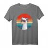 Lustiges Alpaka Lama T-Shirt mit Sonnenbrille - Vintage Retro Tier Design für Frühling & Sommer, Perfekt für Tierliebhaber