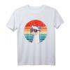 Lustiges Alpaka Lama T-Shirt mit Sonnenbrille - Vintage Retro Tier Design für Frühling & Sommer, Perfekt für Tierliebhaber