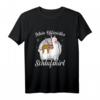 Lustiges Faultier Lama Alpaka Schlafshirt für Damen & Herren – Bequemer Pyjama, Nachthemd und Geschenkidee für Langschläfer & Träumer