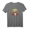 80er Retro Style Lama T-Shirt mit Sonnenbrille - Cooles Hipster Alpaka Tiermotiv für Sommer, Sonne & Palmen