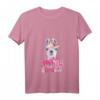Damen 15. Geburtstag Lama T-Shirt mit V-Ausschnitt - Lustiges Geburtstagsgeschenk für Frauen & Mädchen