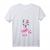 Damen 15. Geburtstag Lama T-Shirt mit V-Ausschnitt - Lustiges Geburtstagsgeschenk für Frauen & Mädchen