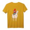 Faultier Alpaka Weihnachten Schlafshirt – Lustige Weihnachtspyjamas für Männer, Frauen & Kinder als Faultier Lama Geschenk