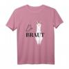 Bride to be Lama Alpaka Alpaca Verlobung JGA T-Shirt – Perfektes Gruppenshirt für Junggesellinnenabschied & Hochzeitsfeier