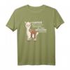 Lustiges Kaffee Spruch T-Shirt mit Faultier Motiv – Motivation für Büro, Arbeit & Kaffeeliebhaber