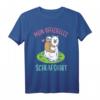 Faultier Alpaka Lama Schlafshirt - Bequemes Tiermotiv Schlaf- und Lounge-Shirt für maximalen Komfort