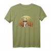 80er Retro Style Faultier auf Hipster Lama T-Shirt – Lässiges Tiermotiv für Sommer, Urlaub & Trendfans