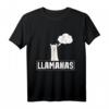 Llamanas Lama Ananas lustiges Alpaka Lama T-Shirt - Tiermotive für Tierliebhaber & Humorvolle Geschenke