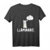 Llamanas Lama Ananas lustiges Alpaka Lama T-Shirt - Tiermotive für Tierliebhaber & Humorvolle Geschenke