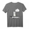 Llamanas Lama Ananas lustiges Alpaka Lama T-Shirt - Tiermotive für Tierliebhaber & Humorvolle Geschenke