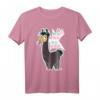 Lustiges Lama T-Shirt 'Wers anleckt darfs behalten' von NICI – Tiermotive für Kinder, klassisch geschnitten
