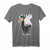 Lustiges Lama T-Shirt 'Wers anleckt darfs behalten' von NICI – Tiermotive für Kinder, klassisch geschnitten