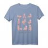 Yoga Lama T-Shirt mit Übungen, Positionen & Fitness - Humorvolles Yoga- und Meditations-Geschenk für Yogis und Alpaka-Fans