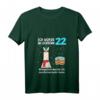 Damen 22. Geburtstag T-Shirt mit Lama Alpaka Motiv - Witziges Geschenk für 1999 Geborene, junge Erwachsene, Party-Accessoire zum 22. Geburtstag