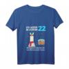 Damen 22. Geburtstag T-Shirt mit Lama Alpaka Motiv - Witziges Geschenk für 1999 Geborene, junge Erwachsene, Party-Accessoire zum 22. Geburtstag