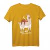 Lama No Problama Faultier und Alpaka T-Shirt – Lustiges Tiermotiv für Tierliebhaber, bequem geschnitten