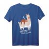 Lama No Problama Faultier und Alpaka T-Shirt – Lustiges Tiermotiv für Tierliebhaber, bequem geschnitten