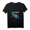Damen Schildkröte Reptilien Wasserschildkröte Meeresschildkröte T-Shirt mit V-Ausschnitt – Perfektes Geschenk für Schildkröten Fans und Reptilien Liebhaber