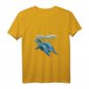 Damen Schildkröte Reptilien Wasserschildkröte Meeresschildkröte T-Shirt mit V-Ausschnitt – Perfektes Geschenk für Schildkröten Fans und Reptilien Liebhaber