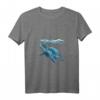 Damen Schildkröte Reptilien Wasserschildkröte Meeresschildkröte T-Shirt mit V-Ausschnitt – Perfektes Geschenk für Schildkröten Fans und Reptilien Liebhaber