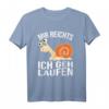 Lustiges Jogger T-Shirt mit Schnecken-Design – Perfekt für Läufer, Jogger und Sportler, ideal als Geschenk für Marathon und Wettkampf