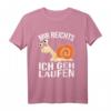 Lustiges Jogger T-Shirt mit Schnecken-Design – Perfekt für Läufer, Jogger und Sportler, ideal als Geschenk für Marathon und Wettkampf