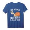 Lustiges Jogger T-Shirt mit Schnecken-Design – Perfekt für Läufer, Jogger und Sportler, ideal als Geschenk für Marathon und Wettkampf
