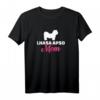 Damen Lhasa Apso Mama T-Shirt - Perfektes Geschenk für Hundeliebhaberinnen und Hundemütter