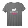 Damen Lhasa Apso Mama T-Shirt - Perfektes Geschenk für Hundeliebhaberinnen und Hundemütter