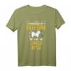 Powered by Coffein and Lhasa Apso Hundeliebhaber T-Shirt - Perfektes Geschenk für Hundebesitzer, Züchter und Tierliebhaber zu Weihnachten, Geburtstag & besonderen Anlässen