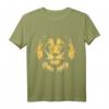 Löwen Sternzeichen Löwenmähne Safari Raubkatze T-Shirt – Auffälliges Tiermotiv für Löwenliebhaber & Safari-Fans