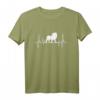 Herzschlag Löwen T-Shirt – Das perfekte Geschenk für Safari- und Tierliebhaber, Löwen Fans und Afrika Enthusiasten