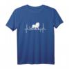 Herzschlag Löwen T-Shirt – Das perfekte Geschenk für Safari- und Tierliebhaber, Löwen Fans und Afrika Enthusiasten