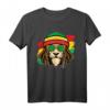 40 Geburtstag T-Shirt mit Rasta Löwe - Perfekt für Roots Reggae, Ragga, Ska & Jah Musik Fans als Geschenk